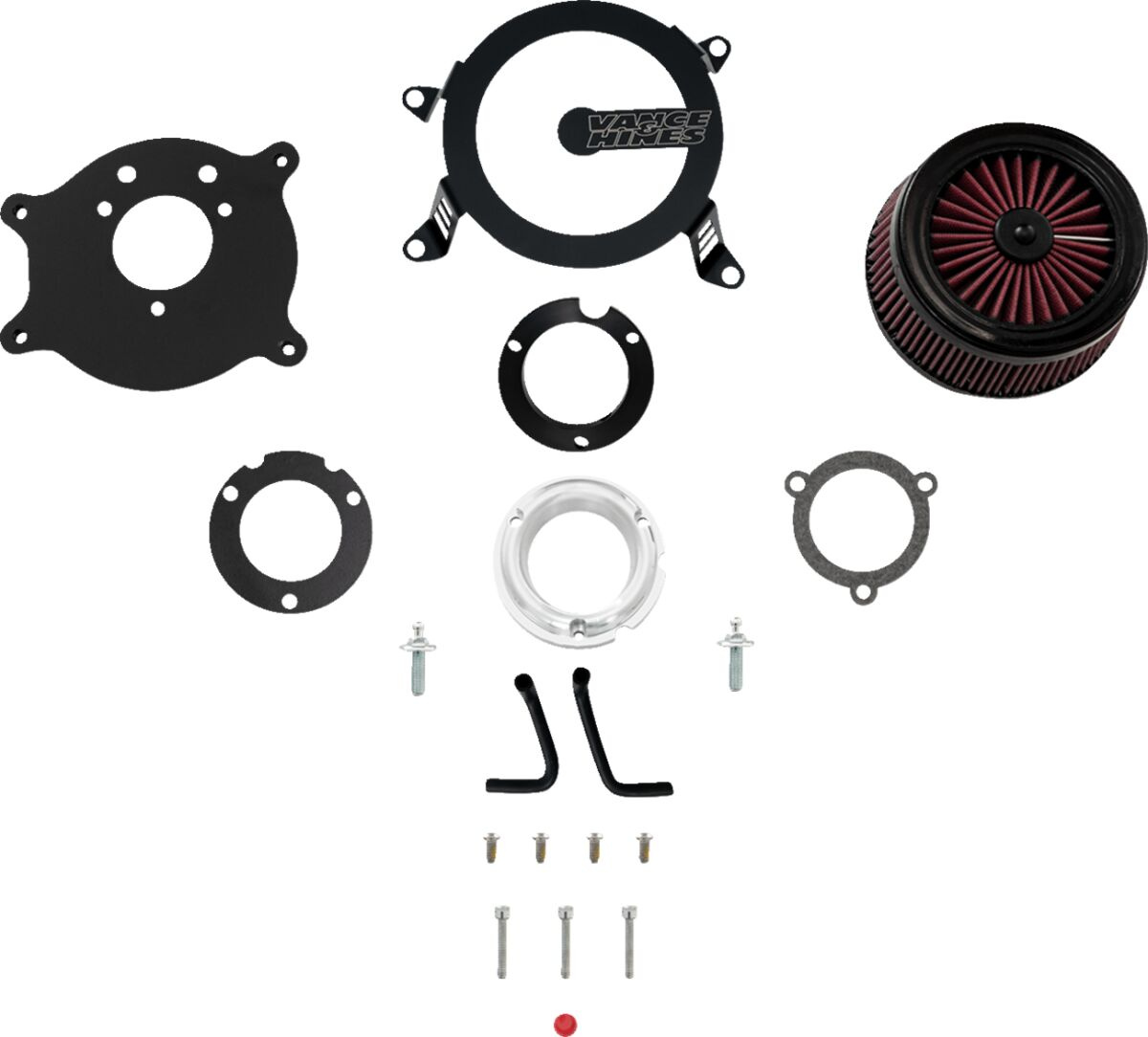 Vance & Hines Cage Fighter Air Cleaner - St,Fl Aircleaner V02 Cf L-St