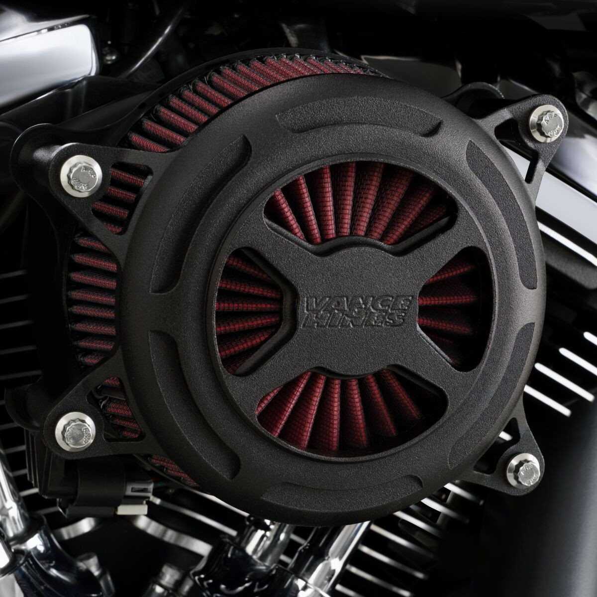 Vance & Hines Air Cleaner V02X Bwkl Xl Air Cleaner V02X Bwkl Xl