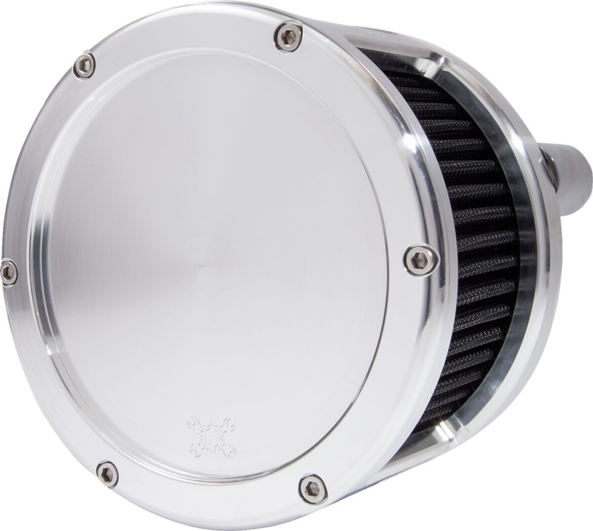 Feuling Parts Air Cleaner - Ba Race Series - Raw - Solid Cover - Black