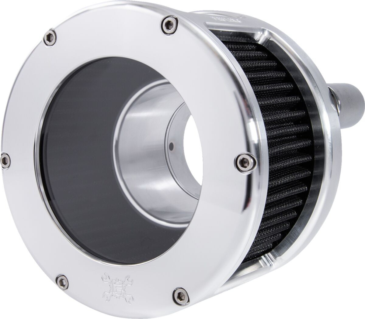 Feuling Parts Air Cleaner - Ba Race Series - Raw - Clear Cover - Black