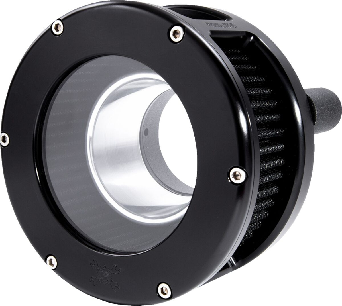 Feuling Parts Air Cleaner - Ba Series - Black - Clear Cover - Black -