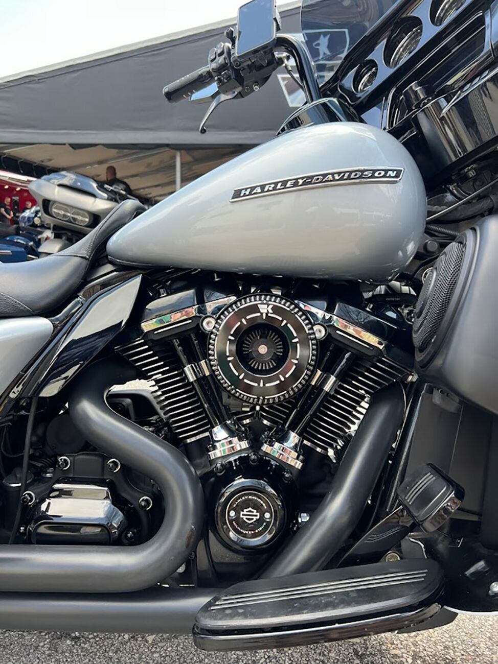 Khrome Werks Air Cleaner Tracer M8 Air Cleaner Tracer M8 Bl