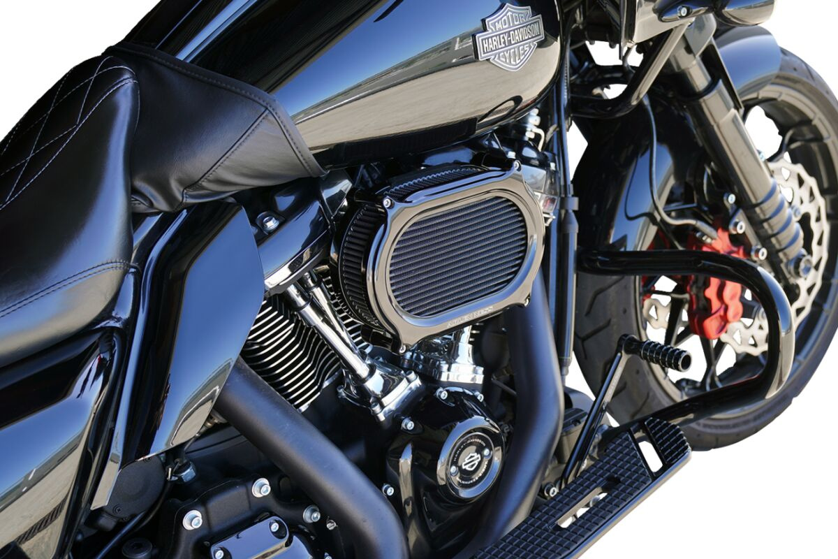 Arlen Ness Filter Kit Stage Ii Oval Performance,All Black Air Cleaner