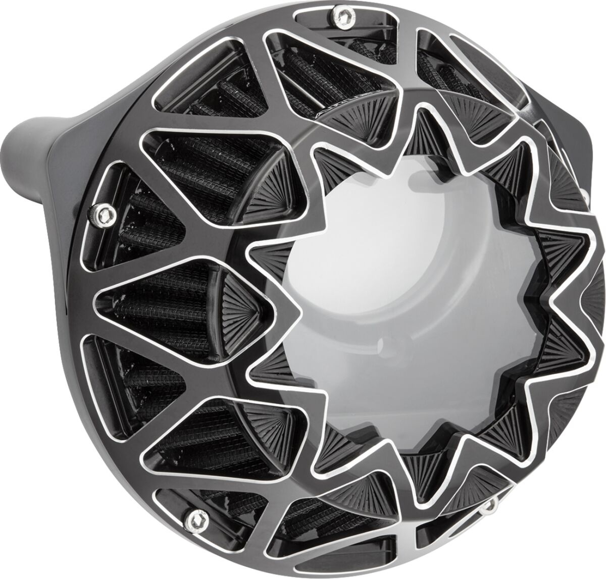 Arlen Ness Air Cleaner Crossfire Black Air Cleaner - Crossfire - Fltr