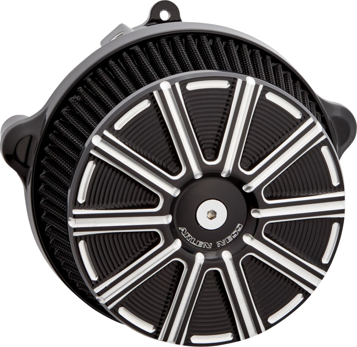 Arlen Ness Ac Stg I Big Sckr Blk Plate Blk Oiled Ftr 10 Black Cover Bi