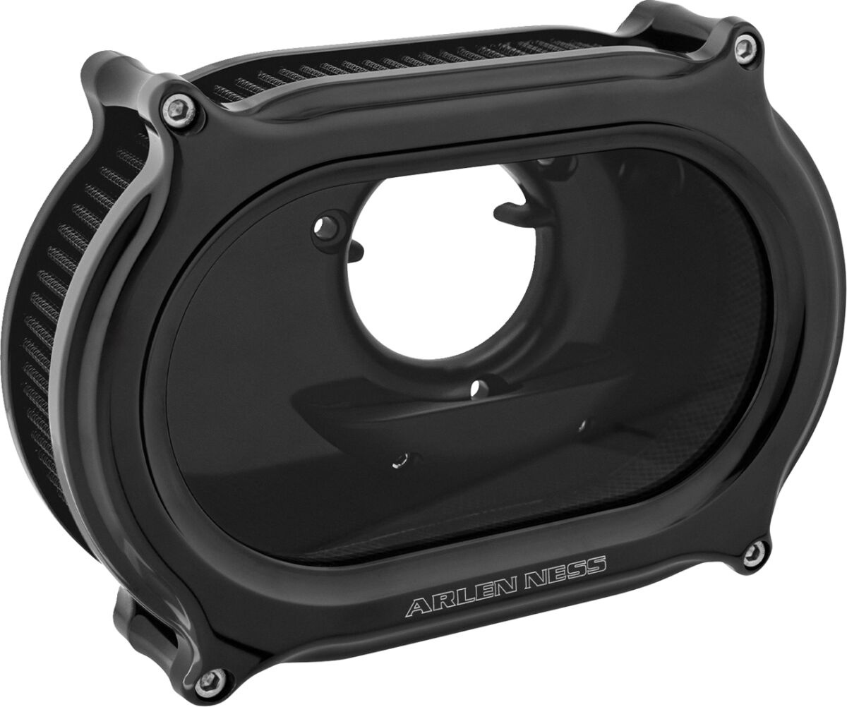 Arlen Ness Air Cleaner Stage Ii Method All Black Air Cleaner - Method