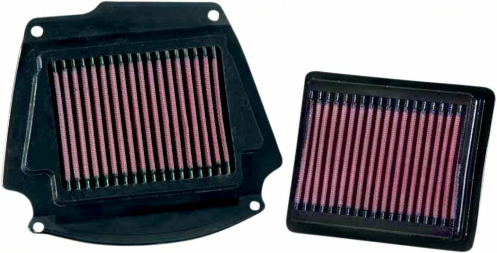 K & N Air Filter Replacement Kit (2 Included) Yamaha Xv1700 Warrior 02