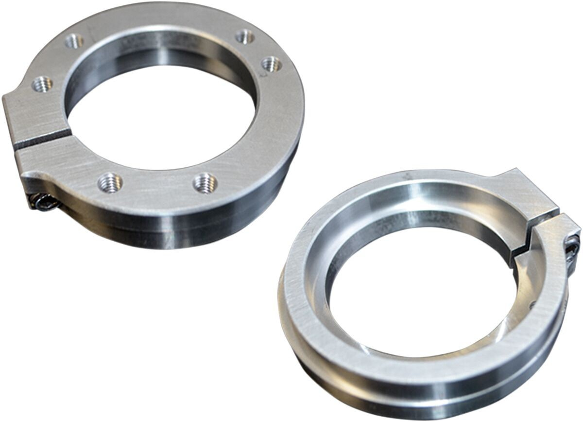 Trask Adapter Mikuni Air Cleaner Aluminum Chrome Adapter Mik To Cv S S