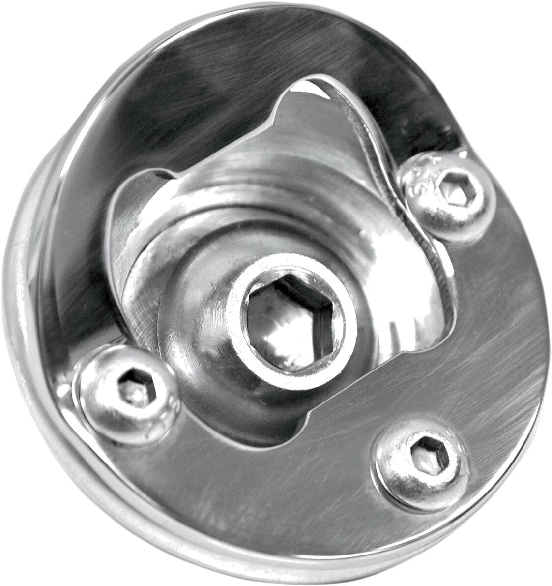 La Choppers Stock Aircleaner Mount Bottle Opener Chrome Insert A/C Sto