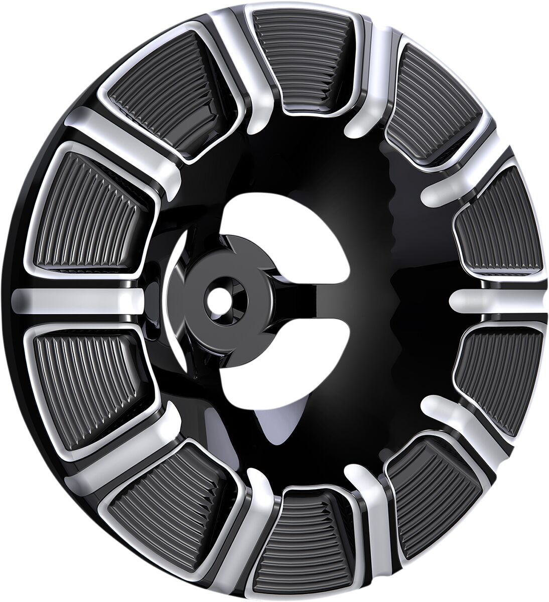 Arlen Ness Cover 10G Velocity Blk Cover 10G Velocity Blk