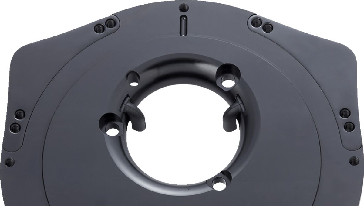 Arlen Ness Cover Plt Invert Ac Lh Bl Cover Plt Invert Ac Lh Bl