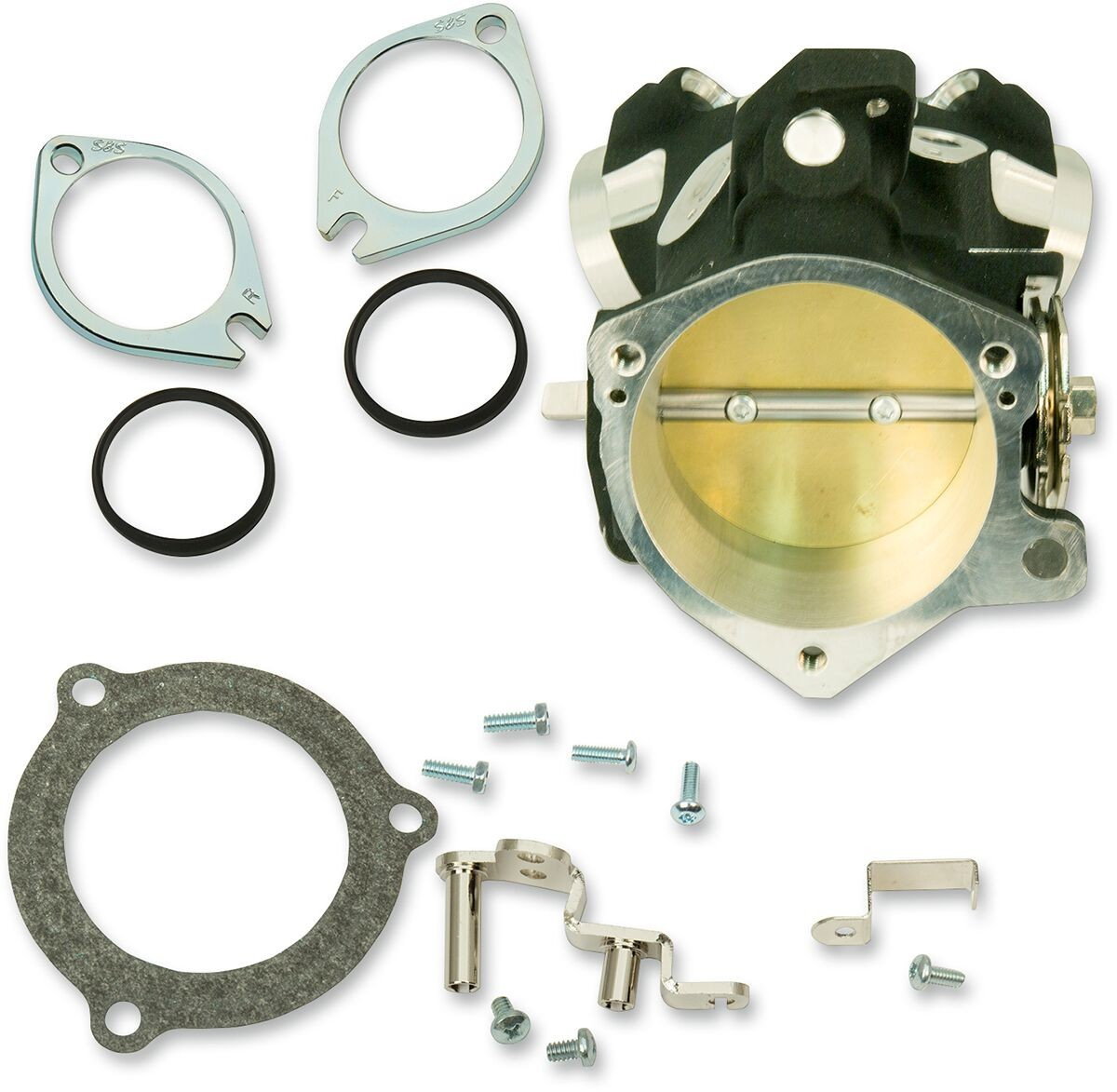 S&S Cycle Throttle Body 66Mm Throttle Hog Efi Cable-Operated Throttle