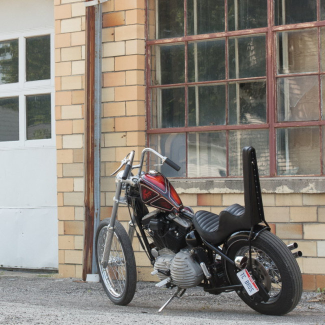 TC Bros Sportster Hardtail Kit for 82-03 (Weld On) fits Stock wheel