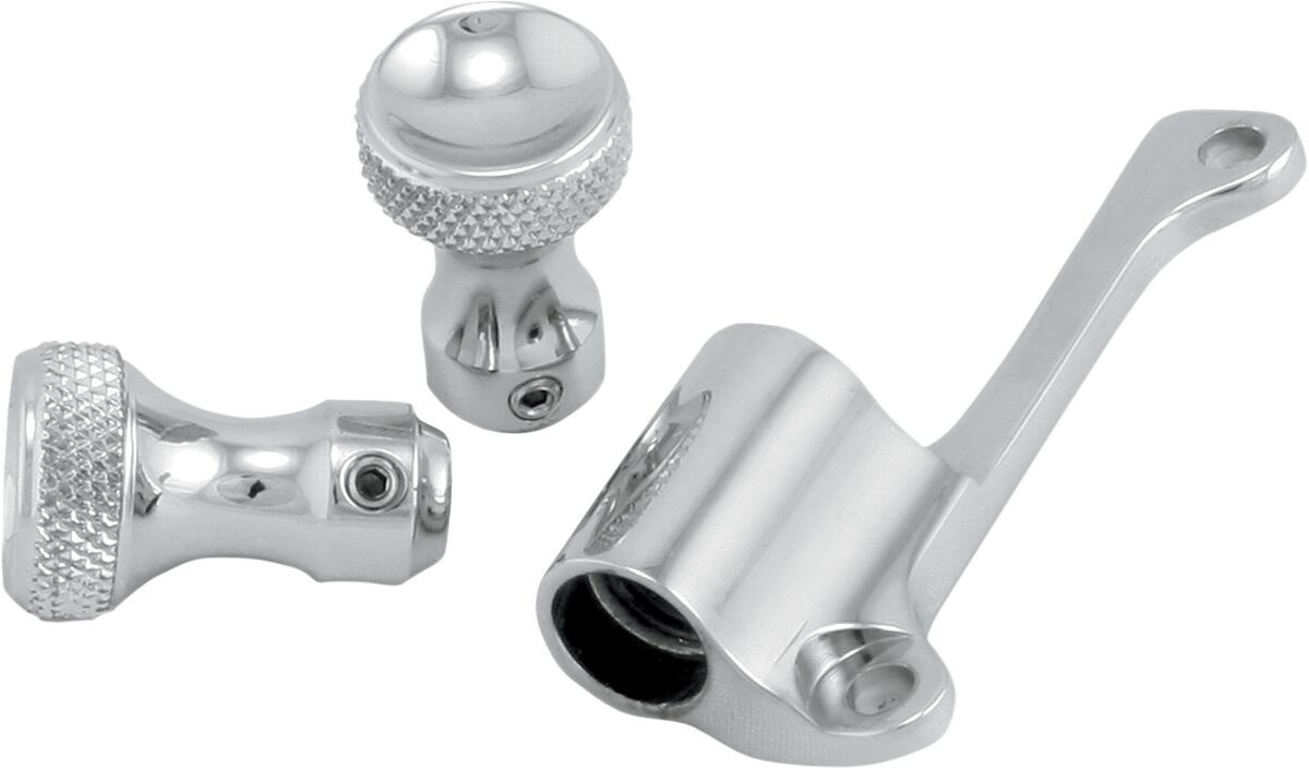 Todd'S Cycle Enrichener Cable Relocation Bracket Kit And Knobs Bracket