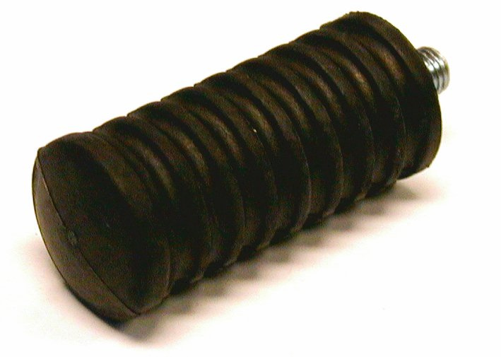 V�xelspak, Pinne svart gummi (5/16-24 x 1/2