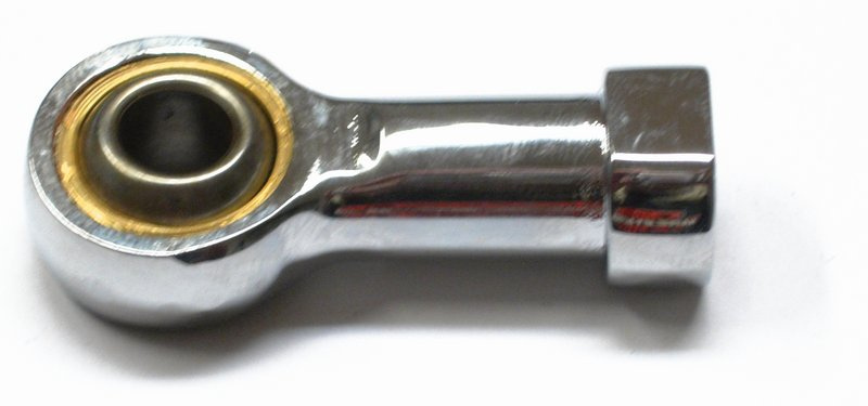 Gear shifter rod end B/T 85-Pres Chrome