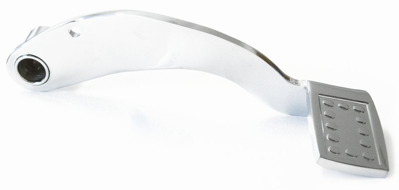 Brake pedal 36-57 B/T Chrome