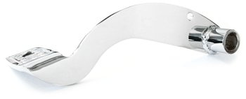 Brake pedal 36-57 B/T Chrome