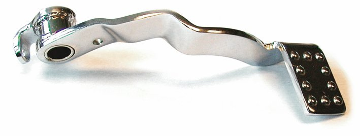 Brake pedal FL 58-69, chrome