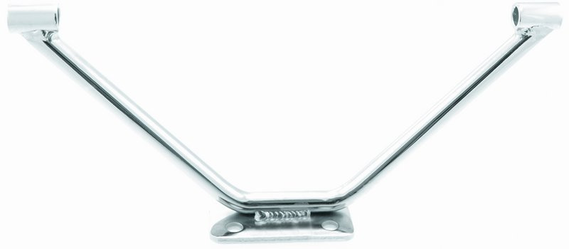 F�ste passagerarfotpinnar stel ram (p� v�xell�dsplatta)