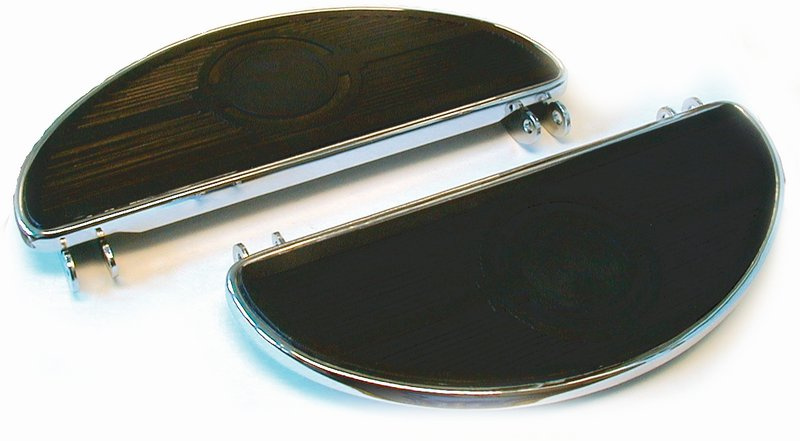 Fotplattor, ovala, 41-84 Big Twin, 4-vxl