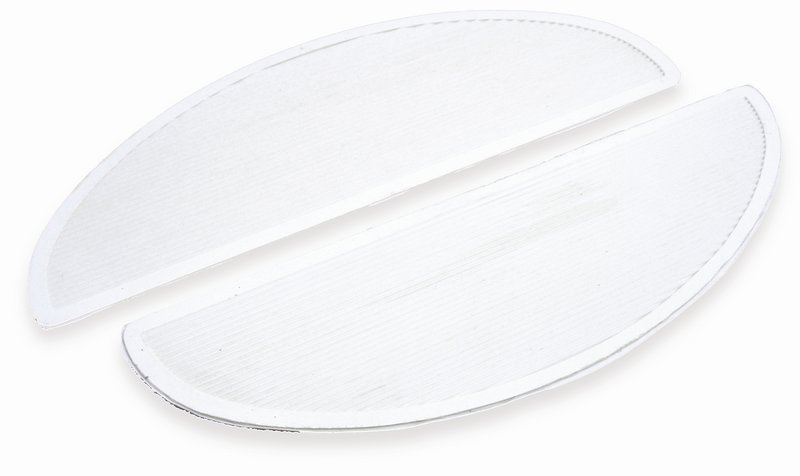 Gummi till ovalafotplattor 41-64, vita replika UTAN logo.