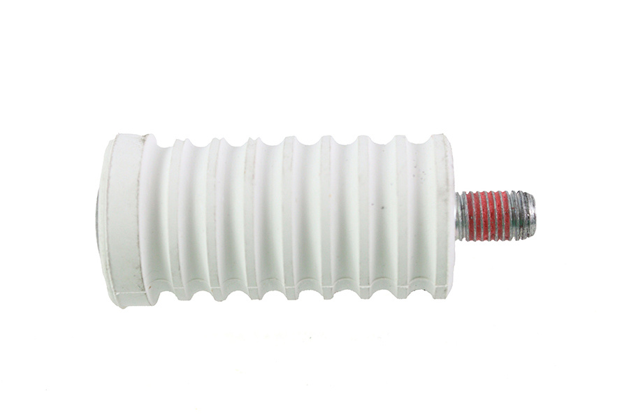 Rubber Shifter Peg White with Screw