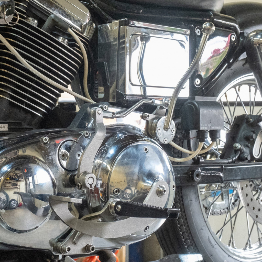 Prism Sportster Foot Clutch Kit - 1994-2003 Sportsters Tumbled