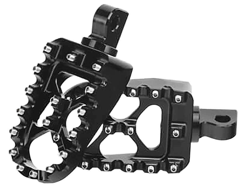 Mid-Usa Chrome MX Footpegs