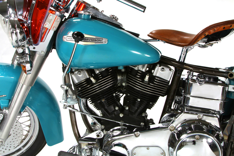 Police hand shift kit, 4-speed with ratchet top