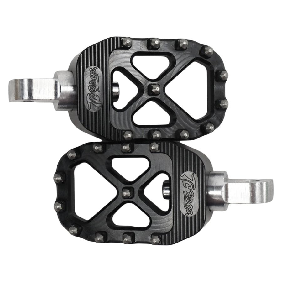 TC Bros. Pro Series Black MX Foot Pegs
