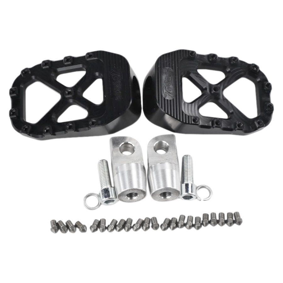TC Bros. Pro Series Black MX Foot Pegs