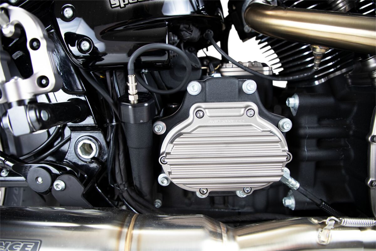 Arlen Ness Cover Trans Titanium Cover Trans Titanium