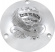 Drag Specialties Live To Ride Derby Cover Chrome 3-Hole Derby Cover Lt