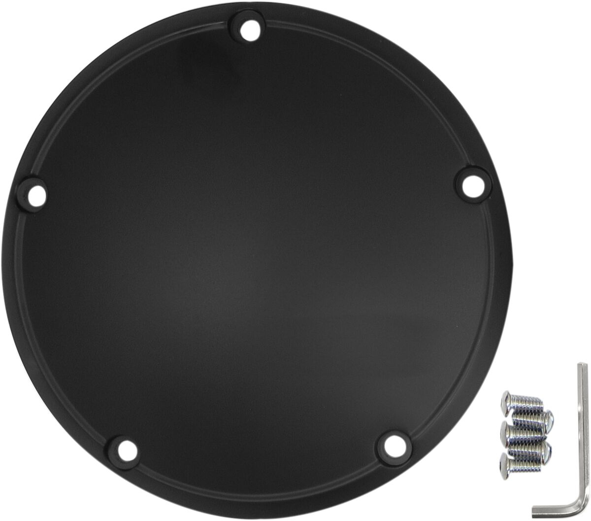 Drag Specialties Derby Cover Flat Black Twin Cam Cover Derby Satin Bla