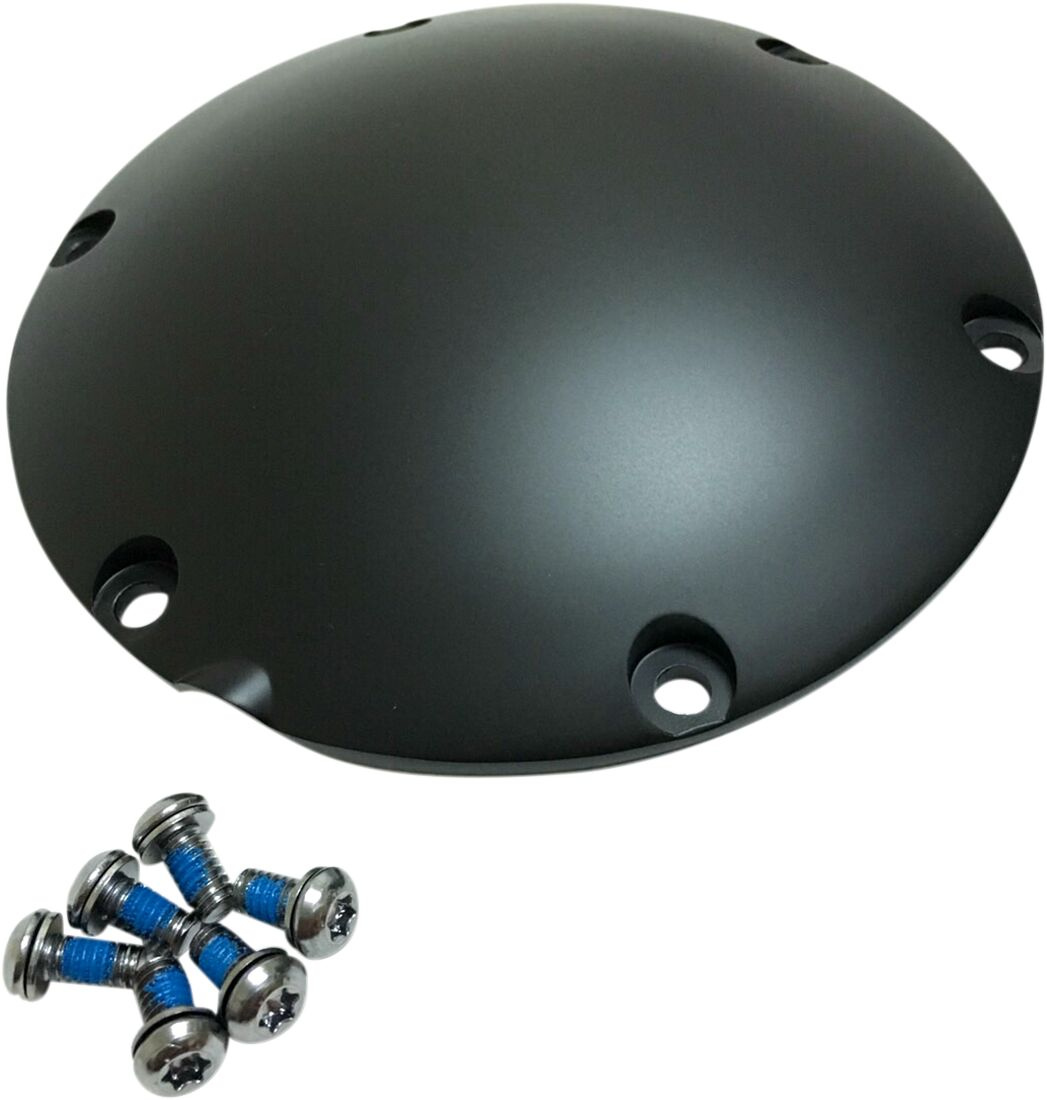 Drag Specialties Cover Derby Transmission Satin Black Cover Derby 04-2