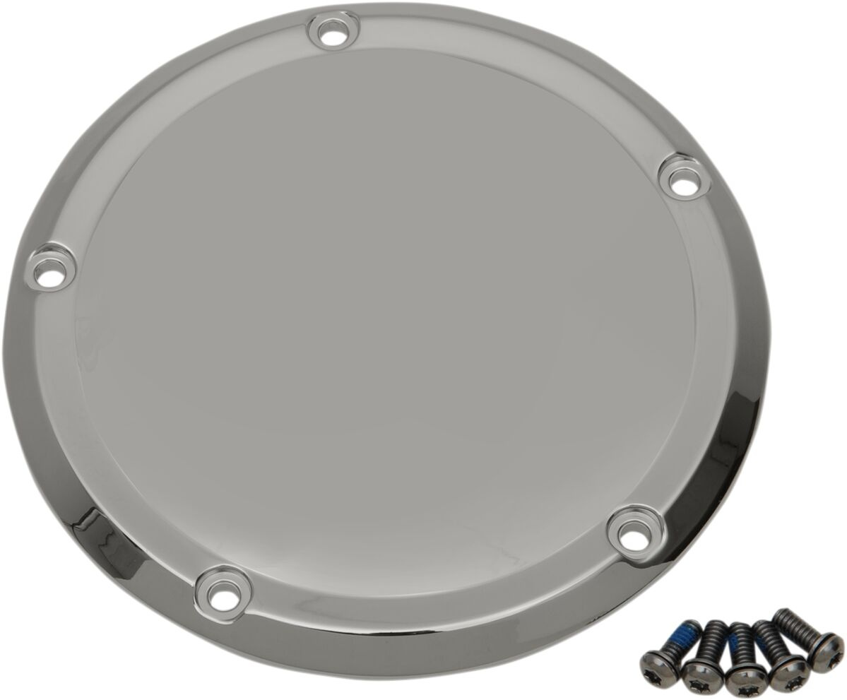 Drag Specialties Cover Derby Domed Chrome Covery Drby 16-22Fl Chr