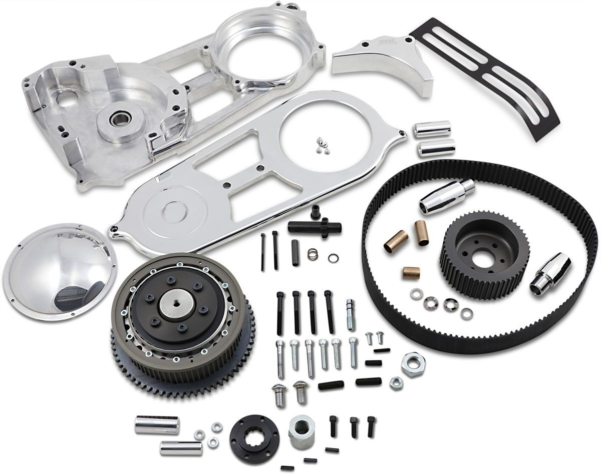 Belt Drives Ltd. Belt Drive Kits Polished 2'' Belt Drive 2 90-06Fl Pol