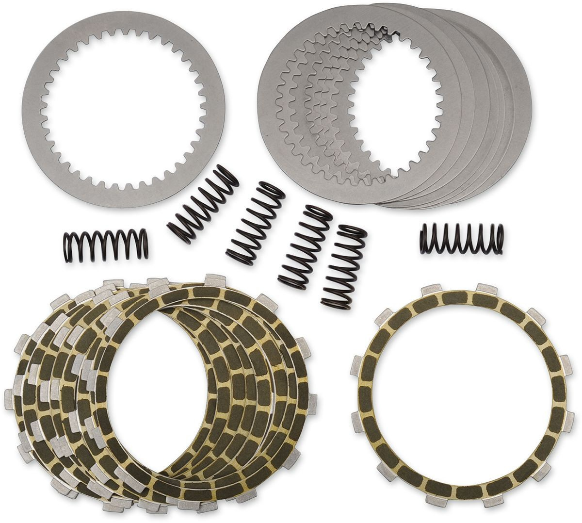 Barnett Complete Clutch Kit Kevlar/Steel Clutch Kit Complt Kaw/Suz
