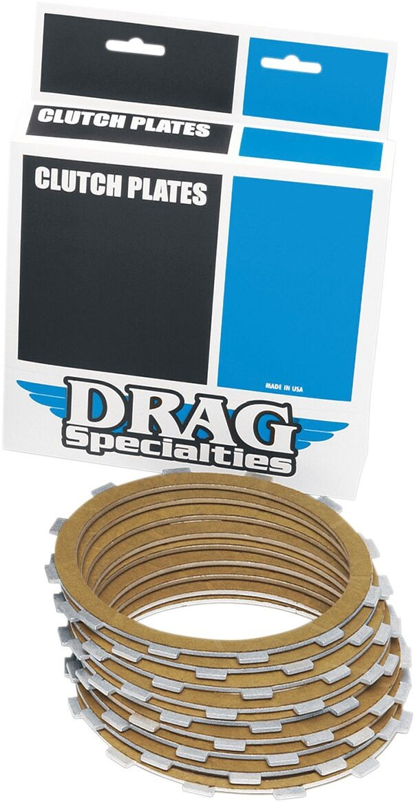 Drag Specialties Clutch Friction Plates Kit Kevlar Clutch Plates 98-17