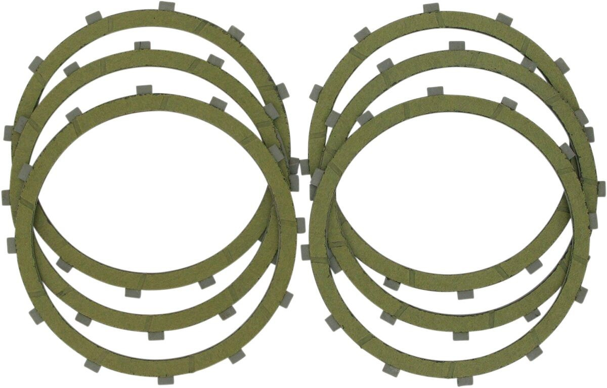 Drag Specialties Clutch Friction Plates Kit Kevlar Clutch Plates L84-8