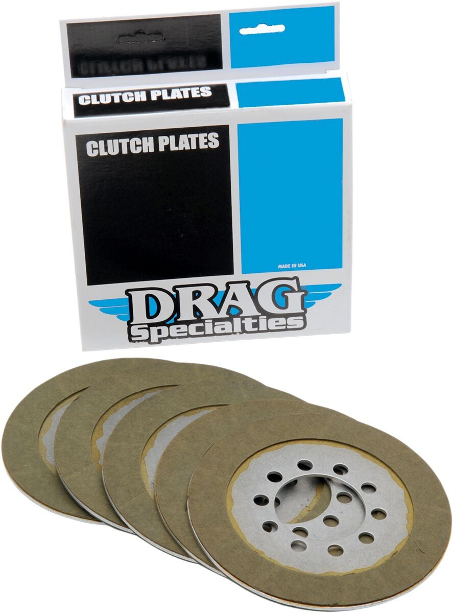 Drag Specialties Clutch Friction Plates Kit Kevlar Clutch Plates 68-E8