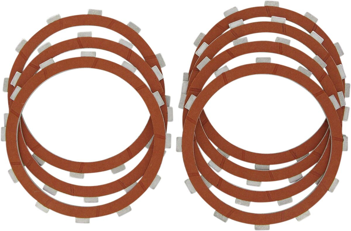Drag Specialties Clutch Friction Plates Kit Organic Plates Organic 84-