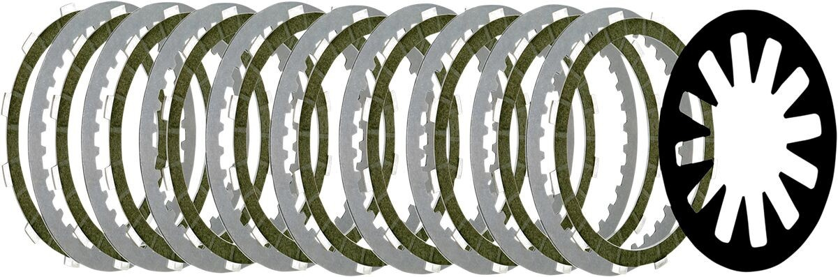 Belt Drives Ltd. High-Performance Clutch Kit With Extra Plate Plates C