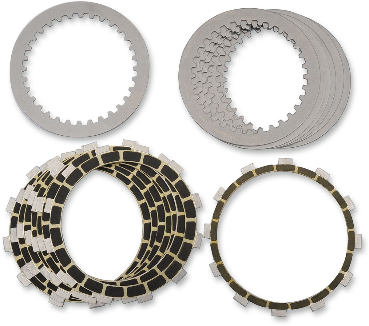 Barnett Clutch Friction & Steel Plate Kit Carbon/Steel Clutch Plate Ki