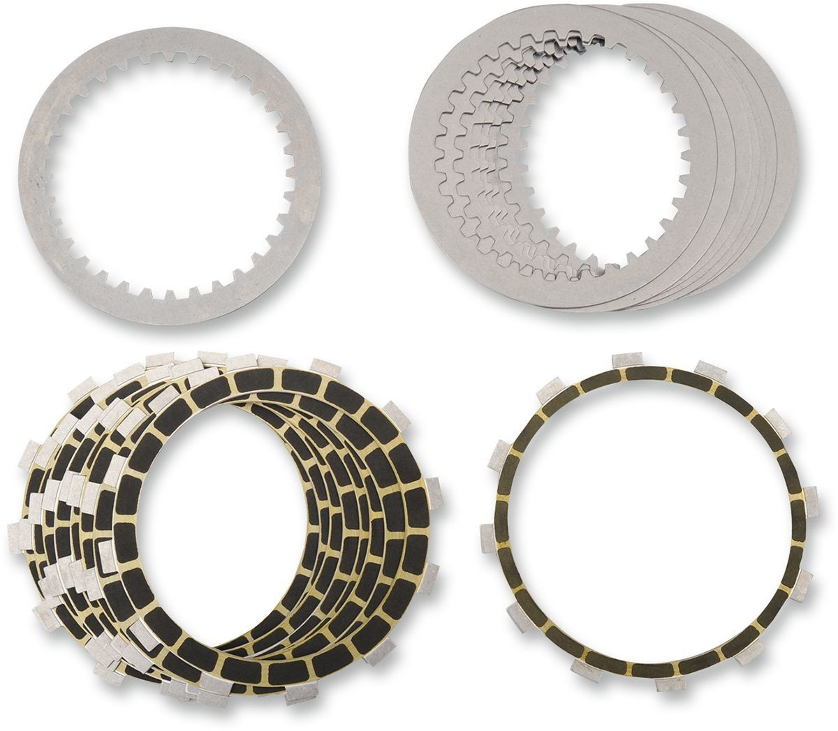 Barnett Clutch Friction & Steel Plate Kit Carbon/Steel Clutch Plate Ki
