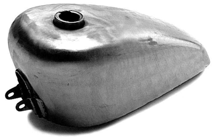Sportster gas tank XL 55-78, high tunnel 2,3 Gallon (8.75 Liters)
