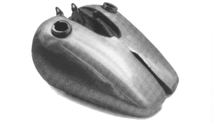 Fatbobtank 3.5 gallon B/T 36-84 (13,2 Liter)