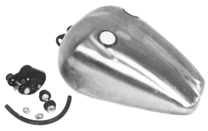 Fatbobtank XL 86-03 3,2 gal. utan f�ste till m�tark�pa (12,1 Liter)