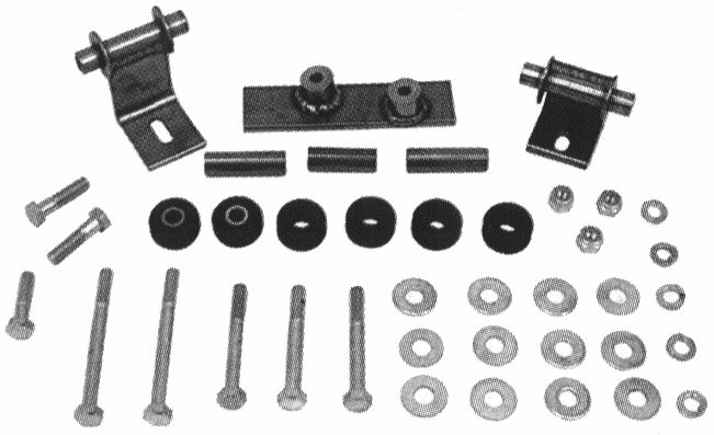 Monteringssats flatside Fatbobtank p� FL/FX 58-84